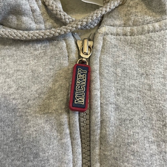 Disney World **2** Sweatshirts Orange Gray Mickey Mouse WDW Size Large - Picture 9 of 15